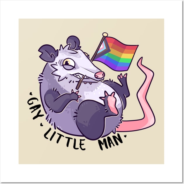 Gay Little Man Wall Art by jekylldraws